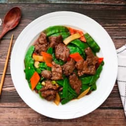 Beef with Snow Peas