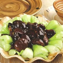 Bok Choy with Black Mushroom