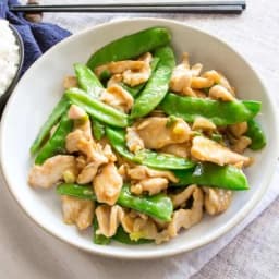Chicken with Snow Peas
