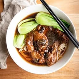 Noodle Soup with Pork Chop