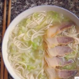 Noodle Soup with Spiced Pork