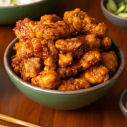 Orange Chicken with Rice
