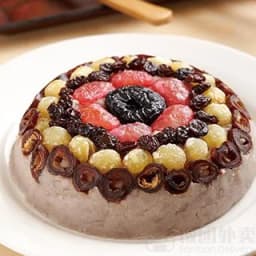 Taro Paste Pudding w/ Dried Fruits & Nuts