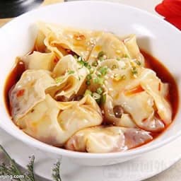 Wonton with Red Hot Sauce